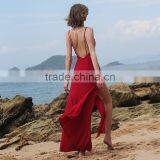 Z&M Maxi Beach Dress Ladis Maxi Dress Sexy Dress Sleeveless thumbnail-1