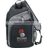 Vortex 15" Computer Sling Backpack - Shoulder Strap Adjusts to Cross at Right or Left and Comes With Your Logo thumbnail-1