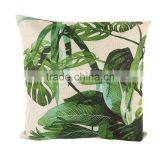 9 Types High Quality Beautiful Tropical Plants Floral Printed Cotton Linen Pillow Cover Home Chair Cushion Decorative Cover thumbnail-5