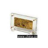 Greece Gold Banknote Acrylic Base thumbnail-1