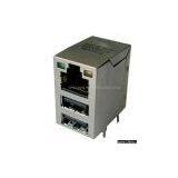 Sell RJ45 Connector With Filter + Dual Stacked USB thumbnail-1