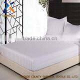 Plain White Undyed CVC Fabric for Hotel Bedding thumbnail-1