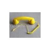 ABS 3.5mm plug Anti - radiation usb Noise Cancelling Retro Handset With Retractable Cable