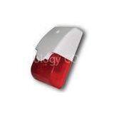 ABS 12 / 24VDC Orange, White 200mA 105dB, 1m 65 Times / Min Alarm Horn Siren With Strobe thumbnail-1