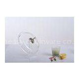 Customized Pyrex Glass Lid For Frying Pan , Transparent Glass Microwave Cover