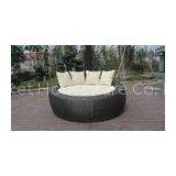 Home / Office Leisure Outdoor Rattan Daybed With White Cushion