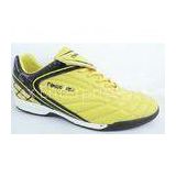 Yellow / Black Childrens Soccer Shoes Customized for Firm-Ground