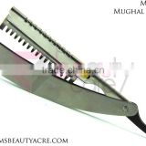 Stainless steel Barber Razor with combs