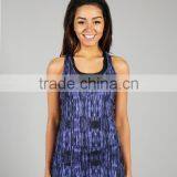 2016 Printing Fitness WomenTank Top With Wholesale Price
