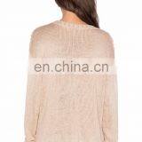 New Model Latest Designs Hand Knitted Woman Sweater thumbnail-4