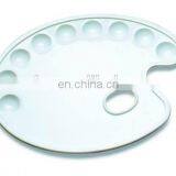 29x22cm 9 Well Oval Plastic Palette thumbnail-1