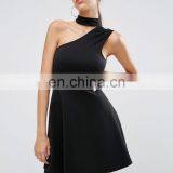 2017 Bodycon One Shoulder Dress High Fashion Design thumbnail-1
