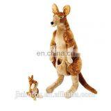 Plush Kangaroo and Joey soft toys custom stuffed toy