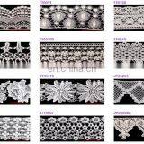 Elastic Black Dress Material 3 cm Nylon Lace Braid thumbnail-5