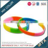 Mix colors silicon wristband bracelet