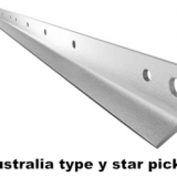 Carbon Steel Star Picket / Y Post for Construction, Ranch, Farm and Garden thumbnail-2