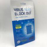 Wholesale Portable Daily Care Air Purification Protective Card With Lanyard Antibacterial Sterilization Card