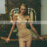 LAITE D2181 2020 New Arrivals Patchwork Printed See-through Sexy Dresses Women Fashion Bodycon Casual Dresses thumbnail-3