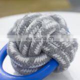 JIANICAT TPR Cotton Rope Chew Pet Dog Ball Toy thumbnail-5