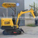 Мини-экскаватор китайского производства с установленным вибропильником thumbnail-2