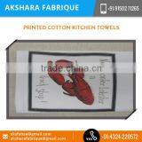 Eco-friendly Material Made Printed Cotton Kitchen Towels thumbnail-1