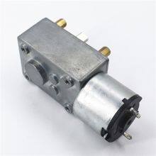 Hot Sale 6538GF-3530 Low Current Mini Pocket 65mm dc Worm Gear Motor Bike With Worm Gearbox 6.0kg.cm 9rpm Gear Motor From Kegu Motor thumbnail-5