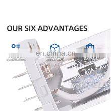 JQX-38F 3Z 40A Power Relay Intermediate Relay Electromagnetic Relay 11pin DC12V DC24V AC110V AC220V With Base thumbnail-5