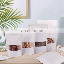 Hot Sales Colorful Food Grade Material Ecological Flat Bottom Kraft Paper Bag thumbnail-5