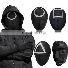 Wholesale Hot Selling Squid Game Party Masks Halloween Adult Game Halloween Costume Hood Masks thumbnail-4