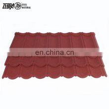 Hot Sales 0.3mm Black Stone Coated Roof Tiles Bond Tiles Manufacture With Competitive Price in China thumbnail-1