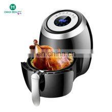 2021 Electric Hot Air Fryers Oilless Adjustable Temperature and Timer Control Air Fryer thumbnail-3