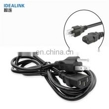 Manufacturers 20AWG0.5MM2 CCA Usa Low Voltage 4 Core Power Cable For Computer and Laptop