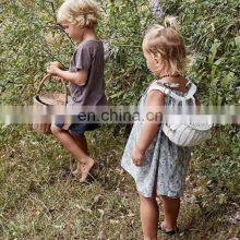 Hot Sale Mini Cuties Rattan Bag For Children Handicraft Kid Basket Bag Wicker Kids Bag Wholesale Supplier thumbnail-2