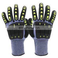 Nitrile Cut Resistant TPR Architecture Industrial Gloves Anti Impact Safety Cut5 Mechanical Work Glove thumbnail-2
