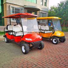 New Electric Golf Cart Park Community Sightseeing Car 4+2 Seats thumbnail-1