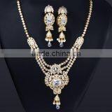 Newest Trending Item African Look Wedding Luxury Set CZ Pearl Jewelry Set thumbnail-3