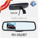 3.5 Inch Digital TFT-LCD Monitor With Bluetooth Function