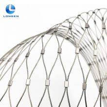 Wholesale 316 Stainless Steel Cable Helideck Perimeter Net Safety With Plain Weave Style Woven Technique for Helideck Protection