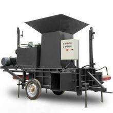 Vertical Hydraulic Feed Baler, Sawdust Compression and Straw Briquetting Machine, Horizontal Square Baler thumbnail-5