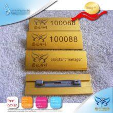 Metal Name Tag Production, Employee Name Tag Production, Manufacturer of Employee Metal Name Tags thumbnail-2
