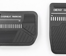 Ergonomic Accelerator/Brake Pedal Unit With Footrest - 6061-T6 Aluminum for Longevity thumbnail-4