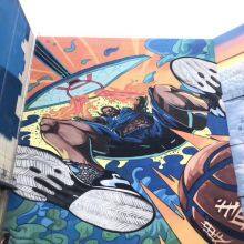 High - Altitude Exterior Wall Painting, Graffiti and Murals in Tonghua, Hand - Painted and Beautified Cooling Towers and Chimneys, Bridge Painting thumbnail-1