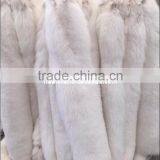 Factory Wholesale Real Natural White Fox Skin For Winter Garment thumbnail-1