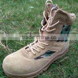 Desert Color Sand Colour Leather 9.5inch Good Quality DELTA Tactical Boots thumbnail-1