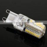 110V 220V Silicon 3W Replacement 40W Halogen Led Bulb G9 3W