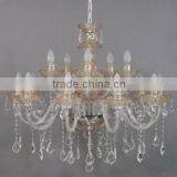 High Quality K9 crystal modern resort villa practical fresh Chandelier