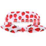 Hot-sales Kids Fruits Printed Headband Girl Cotton Headband Toddler Knotted Headband Wh-1790 thumbnail-6