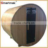 High quality luxury traditional wooden sauna outdoor barrel sauna