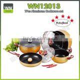 Aluminium Non-stick Palm Restaurant Cookware High Quality Cookware Set With Best Price