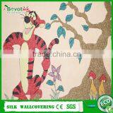 3D Wall Panel Cotton Wall Coat Fibre Decor Wall Coating thumbnail-5